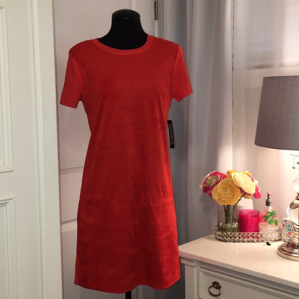 NY&Co Faux Suede Sweater Dress